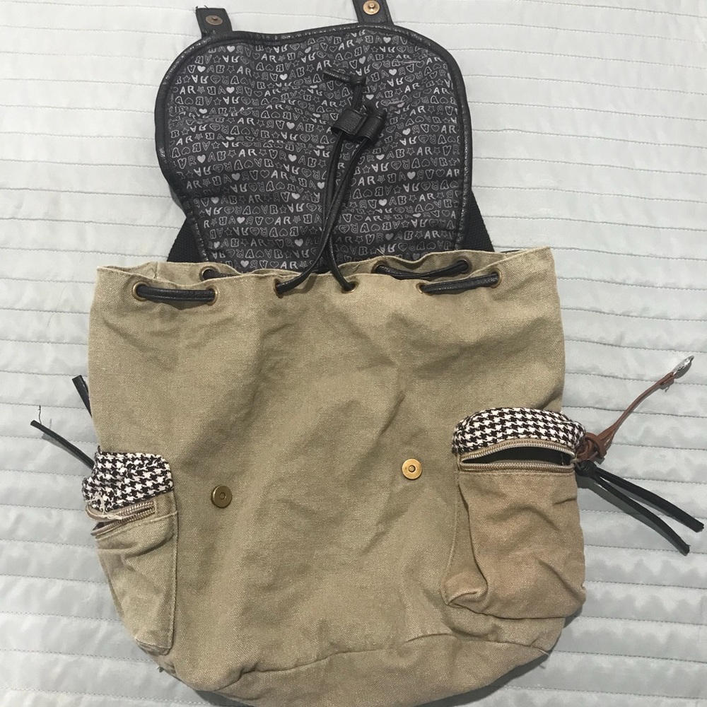 Army green American rag bag